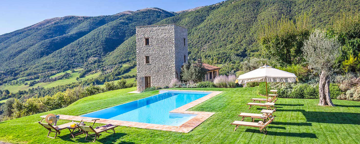Medieval defense tower turned into a luxury country house with amazing views